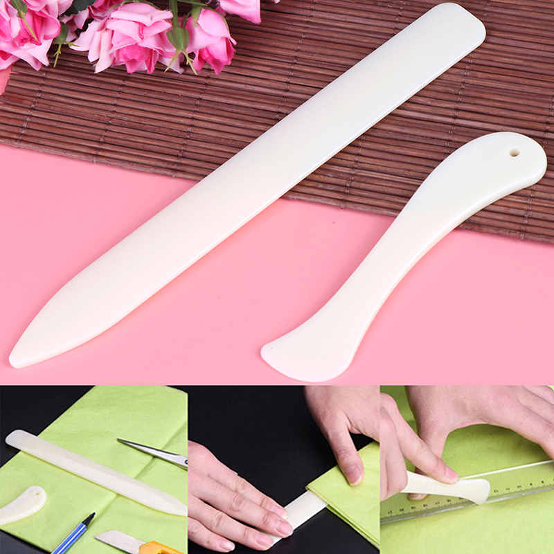 Bone Folder Tool - 2 pz/set plastica Bone Folder strumenti