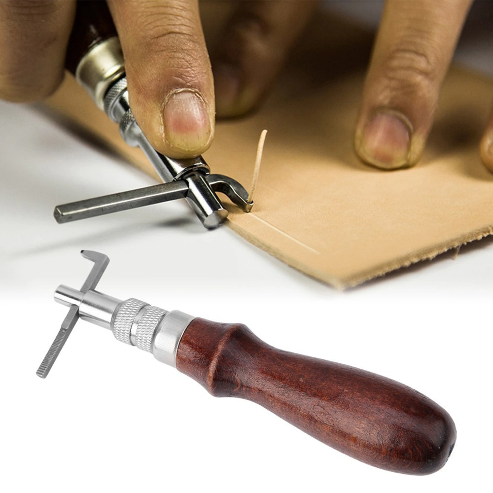1PC regolabile bordo in pelle  - Groover Stitching Tool recensione e prezzo
