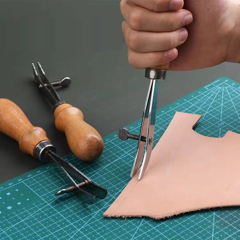Creaser per bordi in pelle reg - Groover Stitching Tool recensione e prezzo