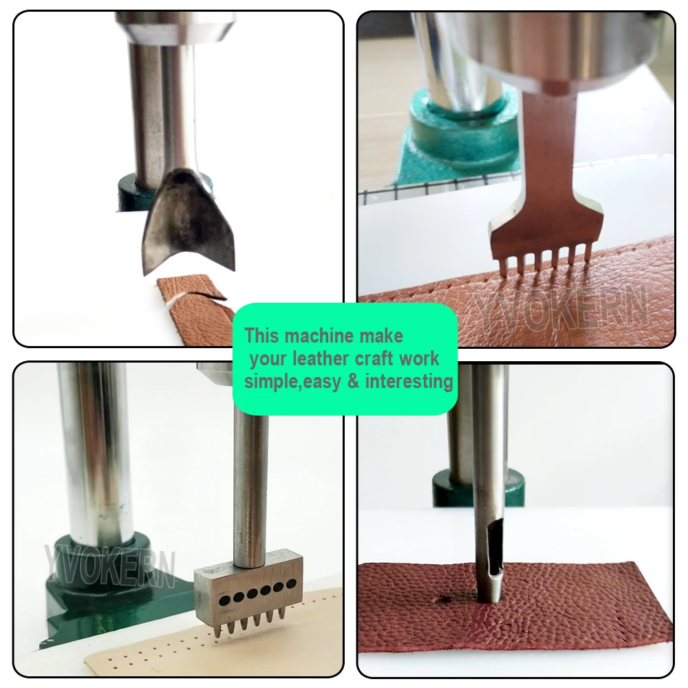 Perforatrice di fori in pelle  - Leatherwork Hand Press recensione e prezzo