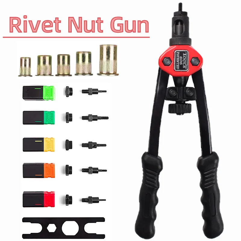 Pistola per dadi per rivetti a - Rivet Setter Tool recensione e prezzo