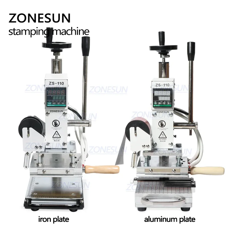 ZONESUN ZS110 Stampa a caldo M - Leatherwork Hand Press recensione e prezzo